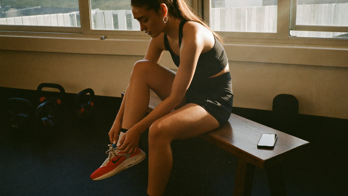 At the gym